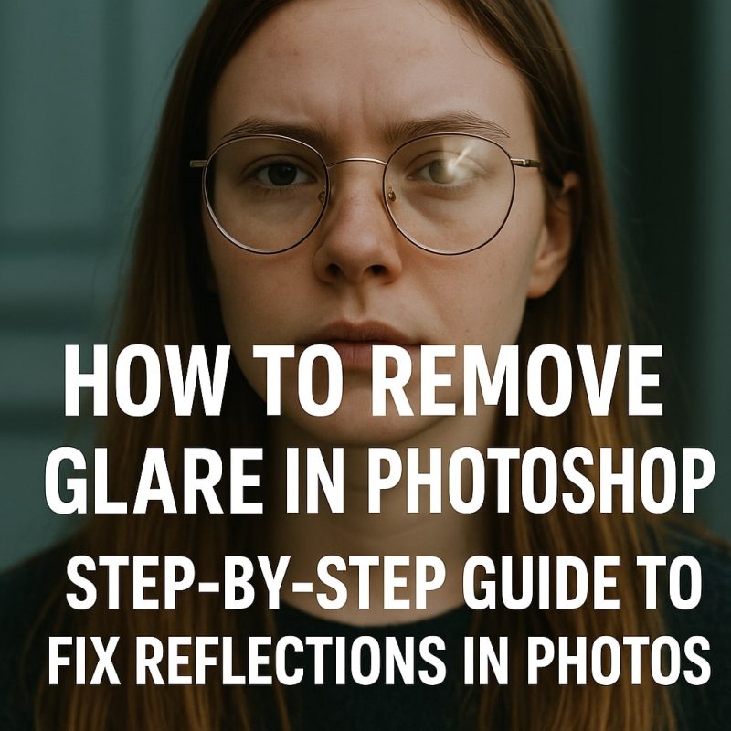 How to Remove Glare in Photoshop: Step-by-Step Guide to Fix Reflections in Photos