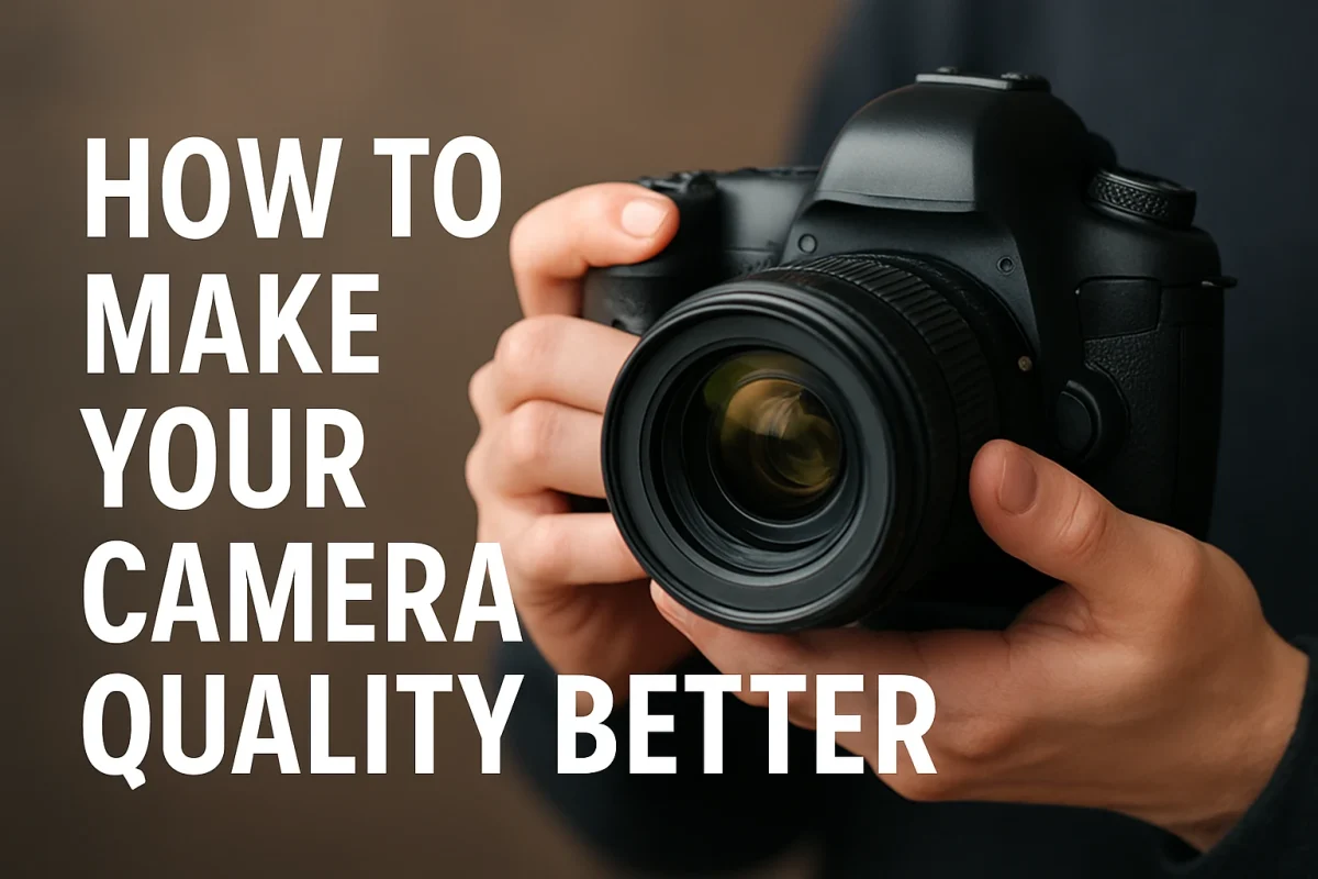 How to Make Your Camera Quality Better